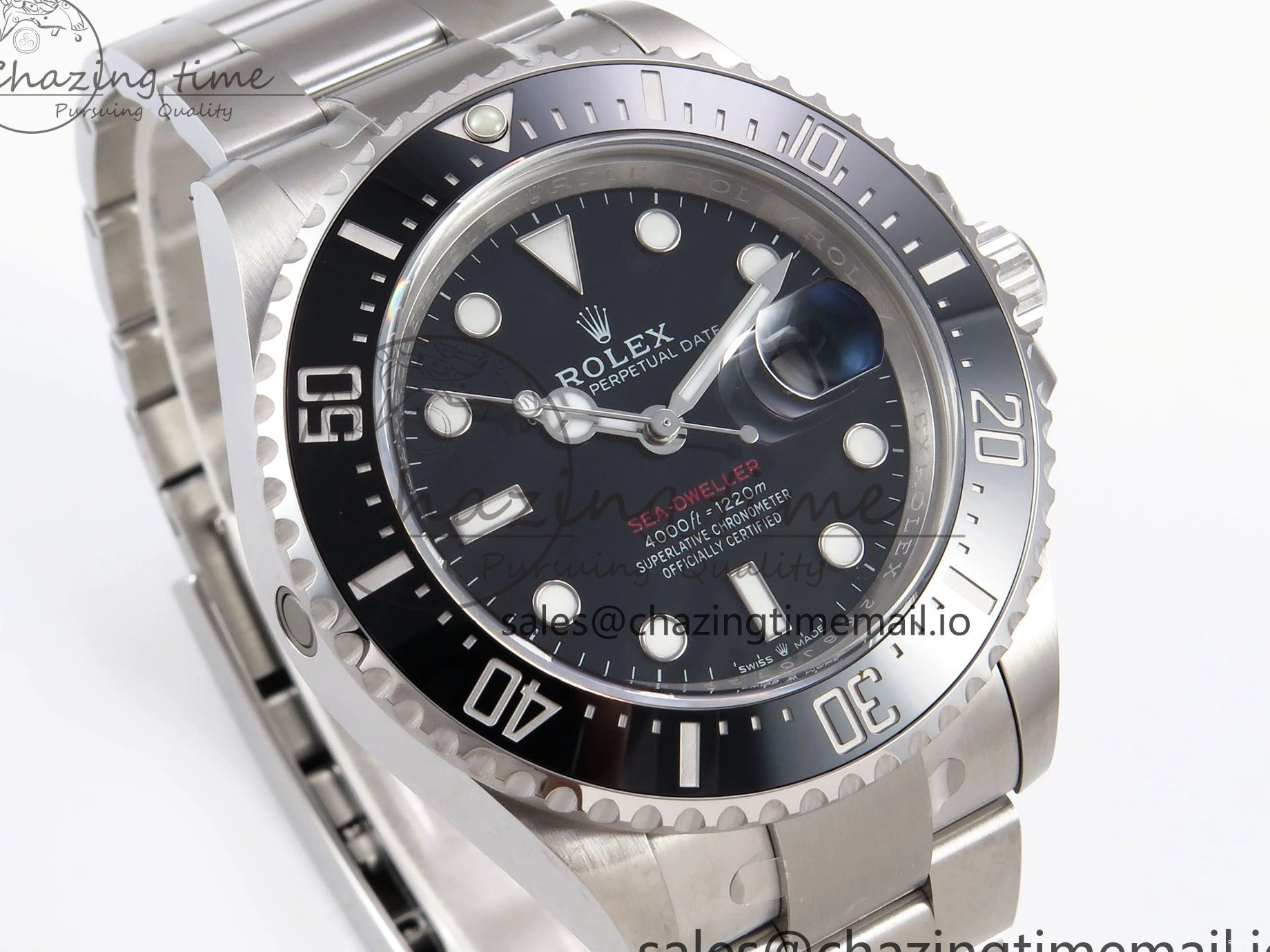1226 Sea-Dweller 126600 Clean 1:1 Best Edition 904L SS Case and Bracelet VR Functional 1067
